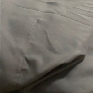 King size grey flat bed sheet